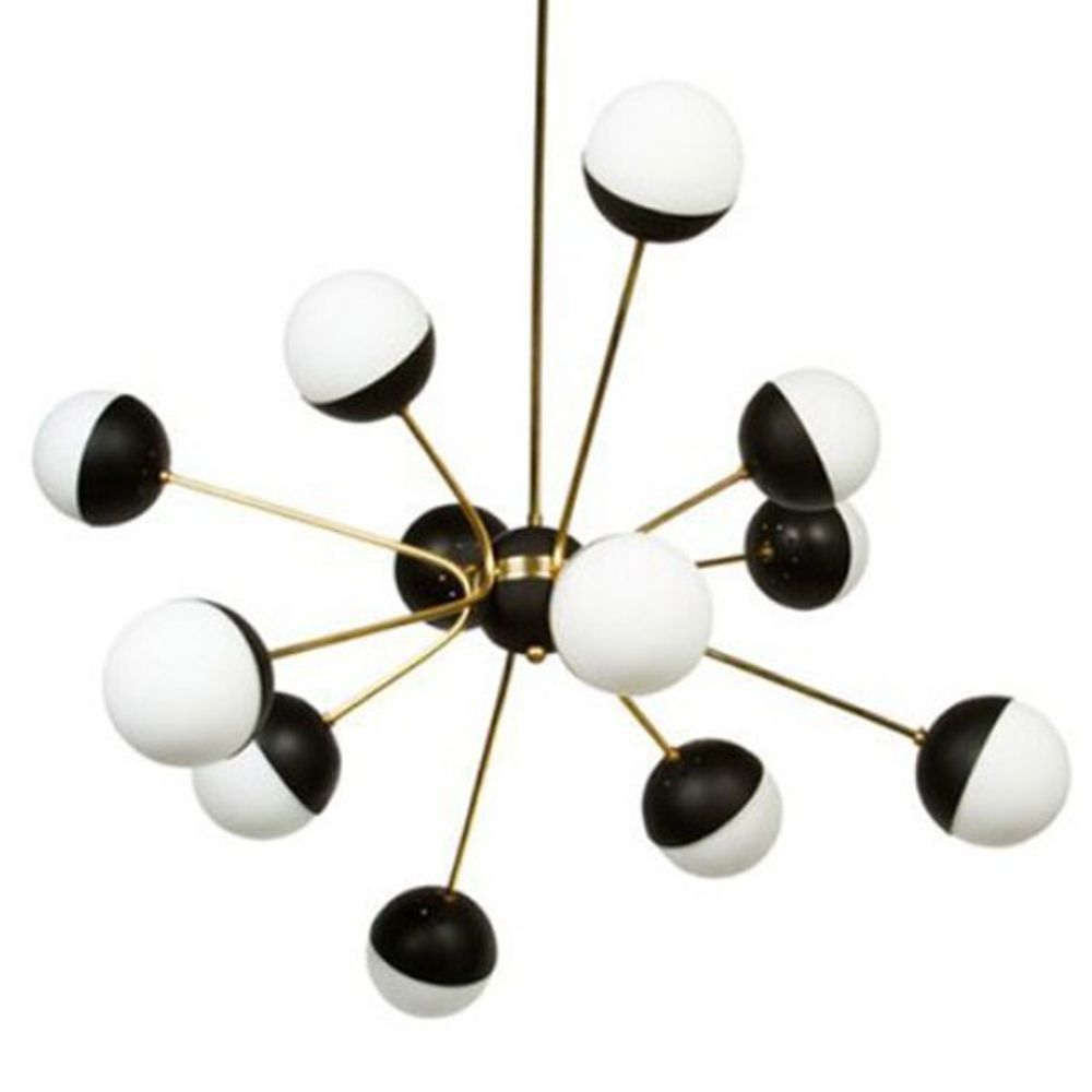 Люстра На Штанге Rewire Custom Orb Chandelier In 1950 By Imperiumloft