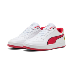 PUMA X SCUDERIA FERRARI КРОССОВКИ ДЛЯ ПОДРОСТКОВ CAVEN 2.0, БЕЛЫЙ