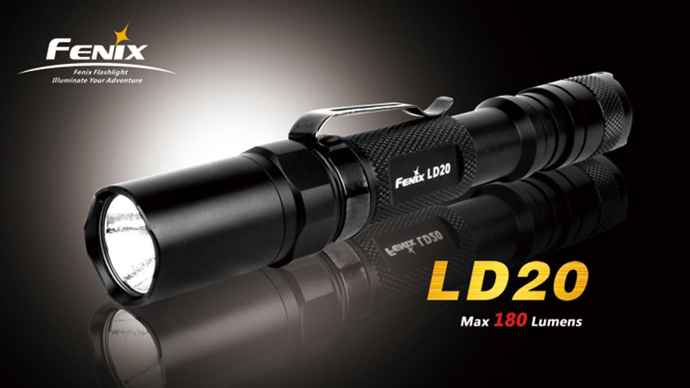 Фонарь Fenix LD20 (Cree R5, 180 лм, 2хАА)