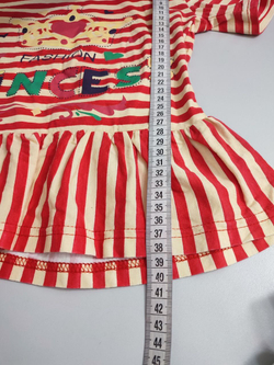 Платье в полоску на 4 года