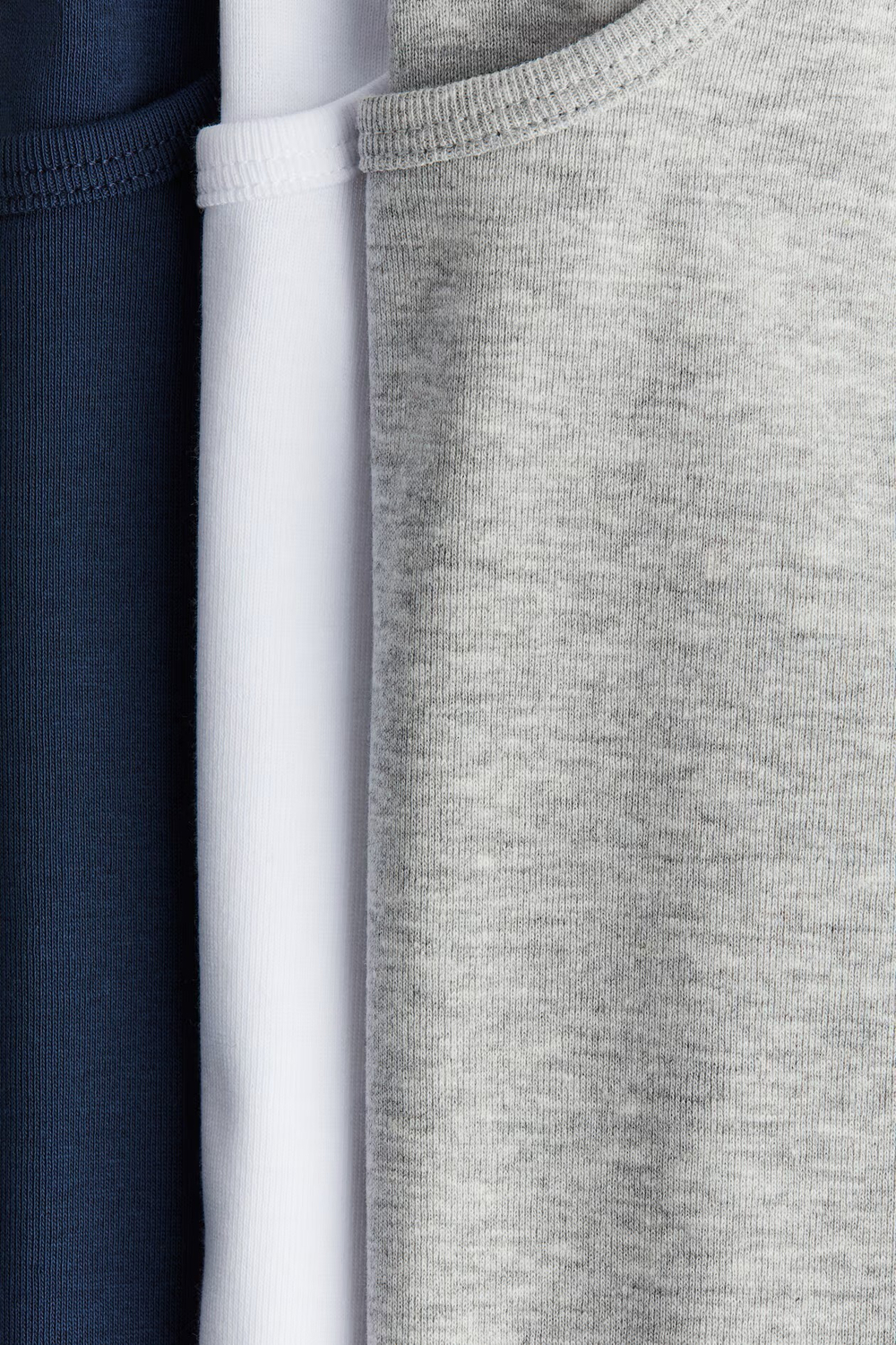 H&M Набор из 3 футболок из хлопка, синий