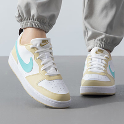 Женские кроссовки Nike Court Borough Low Recraft 'White Gold Mint' HM3726-731