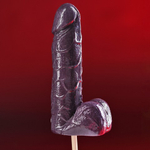 Леденец XXL в коробке "Тренажер" клубника, 120 г.