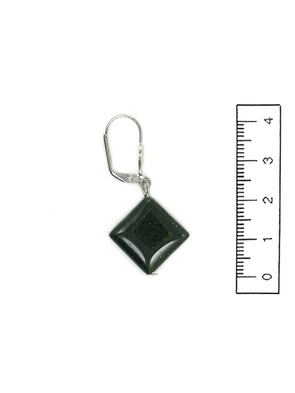 Серьги из авантюрина avse003-ro