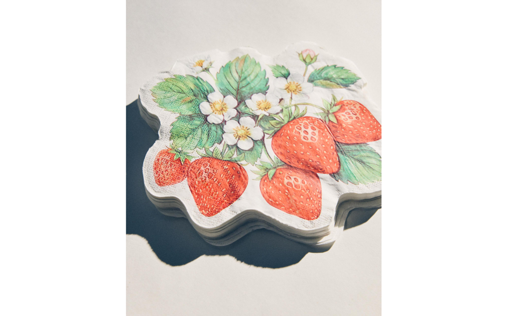 Бумажные салфетки Zara Home, красный, 20 шт., 2271/022