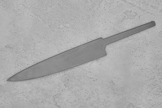 Заготовка для ножа, сталь VG-10 2,8мм. Модель "Тройка У160" с клинком 160мм, ТО 62-63HRC