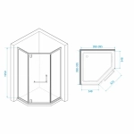Душевая система RGW Shower Panels SP-6143-01 50140801-01 хром