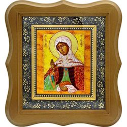 Иулиания Лазаревская, Муромская праведная. Икона на холсте.