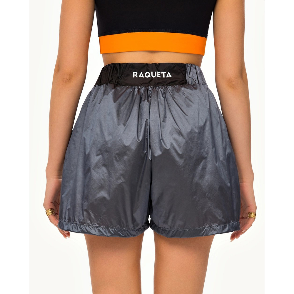 ОДЕЖДА ДЛЯ ТЕННИСА Женская, Шорты RAQUETA UKKO PAINTED BLACK .