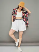 Шорты Toccotwo Пляжные Белые