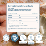 BodyBio, бутират натрия, 60 капсул