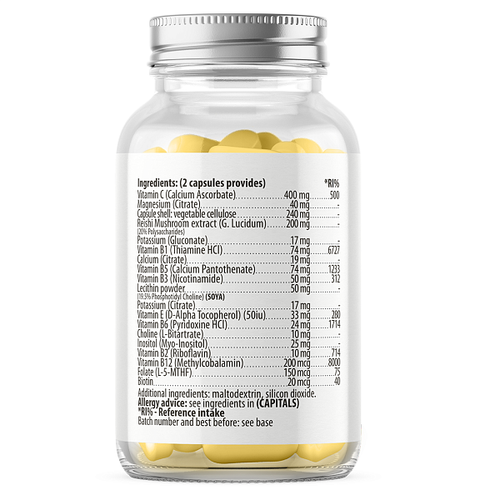 PROBIOLAB B-complex Brain & Memory  "В-комплекс Мозг и память" 60 капс