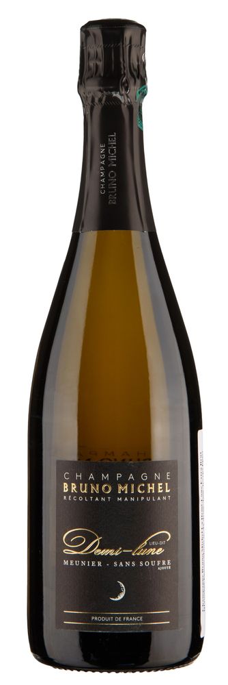 Брюно Мишель Ля Деми-Люн Экстра Брют бел.2018г 0,75л.12,5%  Франция