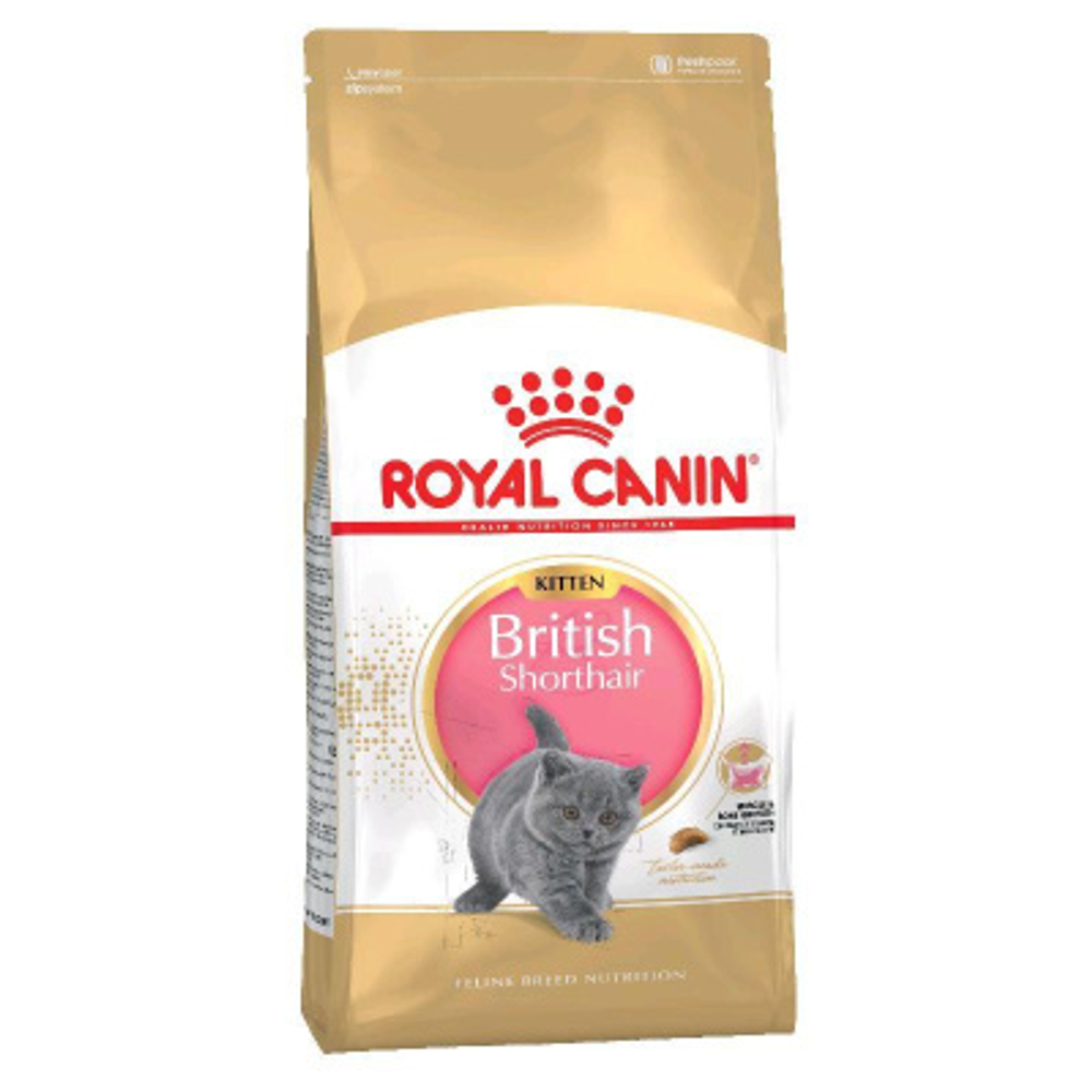 Корм сухой Royal Canin Kitten British Shorthair д/брит. короткошерст. котят, 400 г