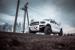 Бампер силовой передний BMS ALFA для Тойота Тундра 2007-2013