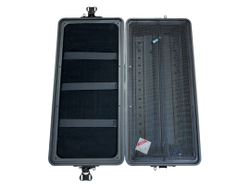 RACK LDPE | Короткий рэковый кейс 4 юнита 260мм +сумочка+ложемент в крышке| LDPE RACK4U260 | Внутр. размеры 485*240*185мм