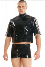 Мужские шорты из винила (Ledapol 1595)