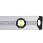 Уровень строительный алюминиевый Lamboss, 3 глазка, 40см