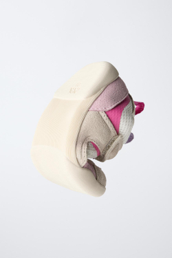 ZARA ЦВЕТНЫЕ КРОССОВКИ BAREFOOT, РОЗОВЫЙ