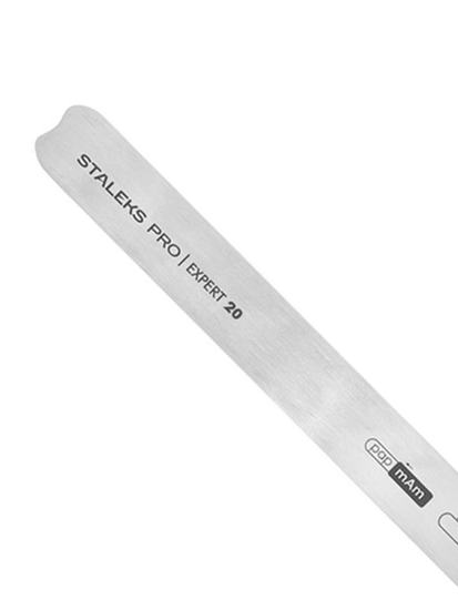 Пилка металлическая прямая (основа) Staleks EXPERT 20
