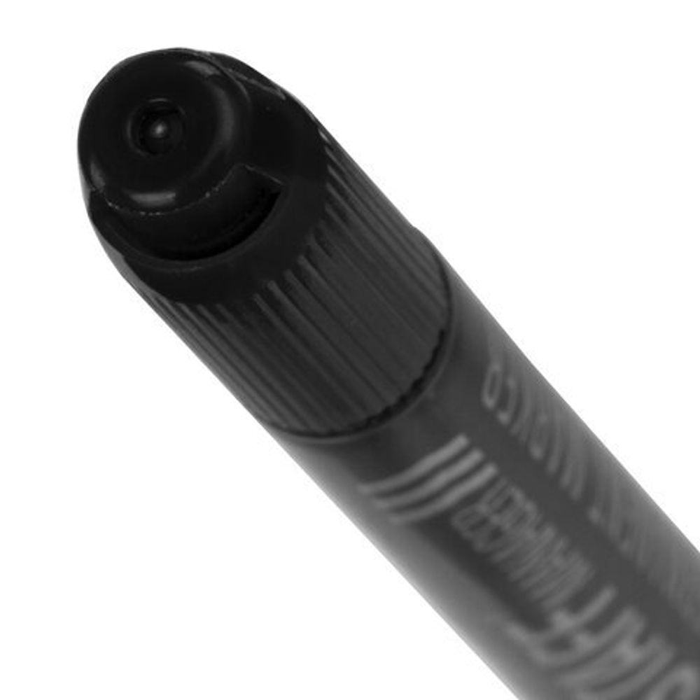 Маркер перманентный двусторонний STAFF "Manager" PM-625, ЧЕРНЫЙ, наконечники 0,8 мм / 2,2 мм, 151625