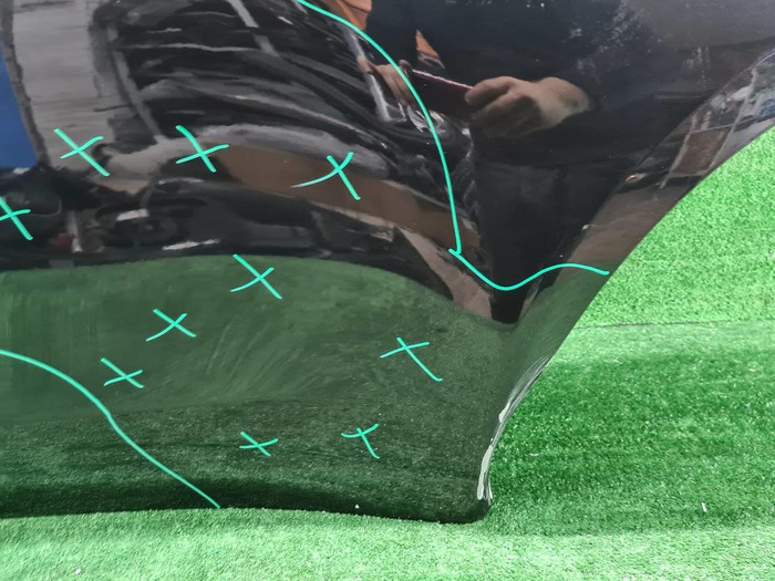 Дверь задняя левая BMW X6 F16 F86 (2014-2020)