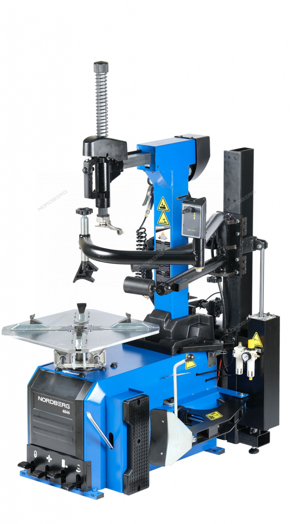 Станок шиномонтажный автомат, двухскоростной, зажимы 14-28", инвертор, 380 В + 3-я рука NORDBERG 464