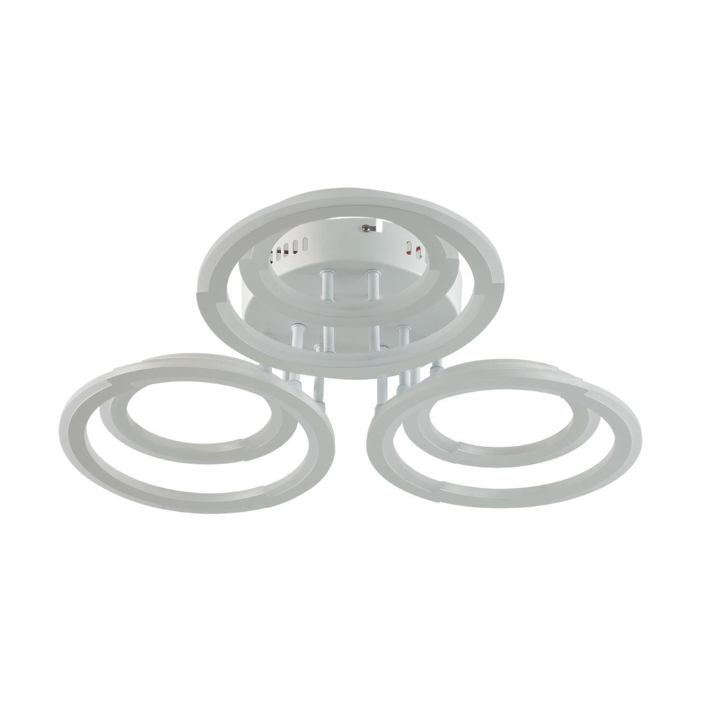 8028/80CL LEDIO LN25 247 белый/белый, металл/акрил Потолочный светильник с ПДУ LED 80W 3000-6000К 220V OSAKA