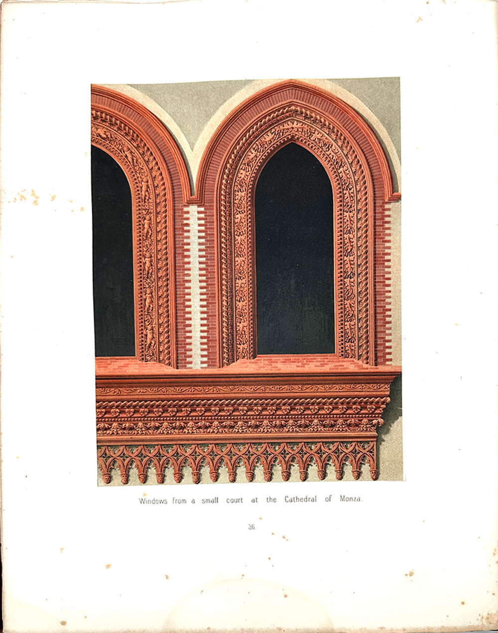Терракотовая архитектура Северной Италии. (XII-XV вв.) . 1-е издание. Лондон. Изд. John Murray, 1867