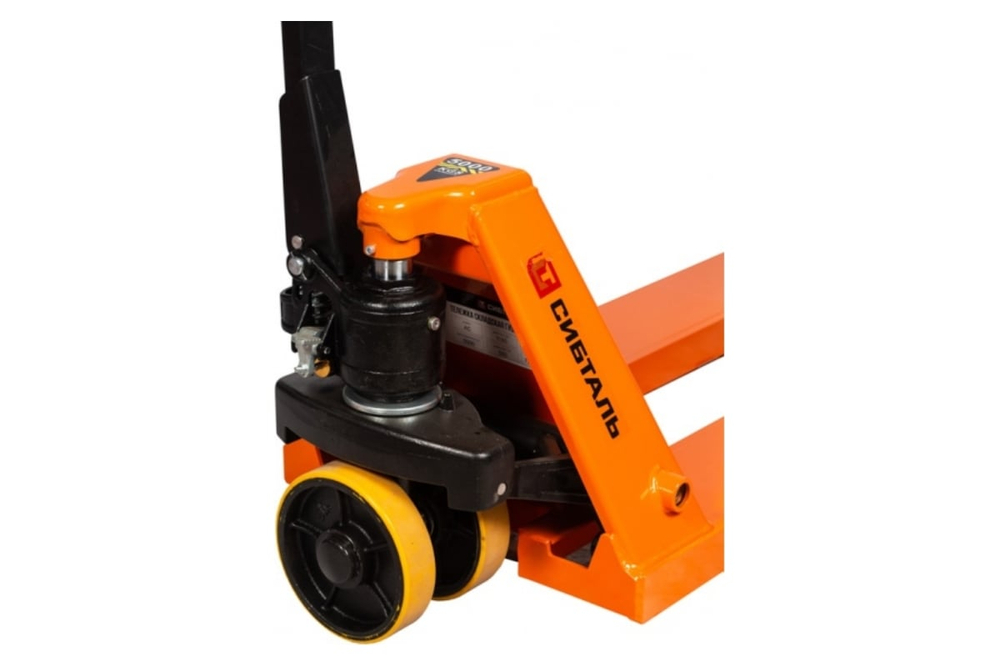 Гидравлическая тележка (рокла) ACR, 5 т, Вилы: 1150 Х 550, СибТаль, полиуретановые колеса