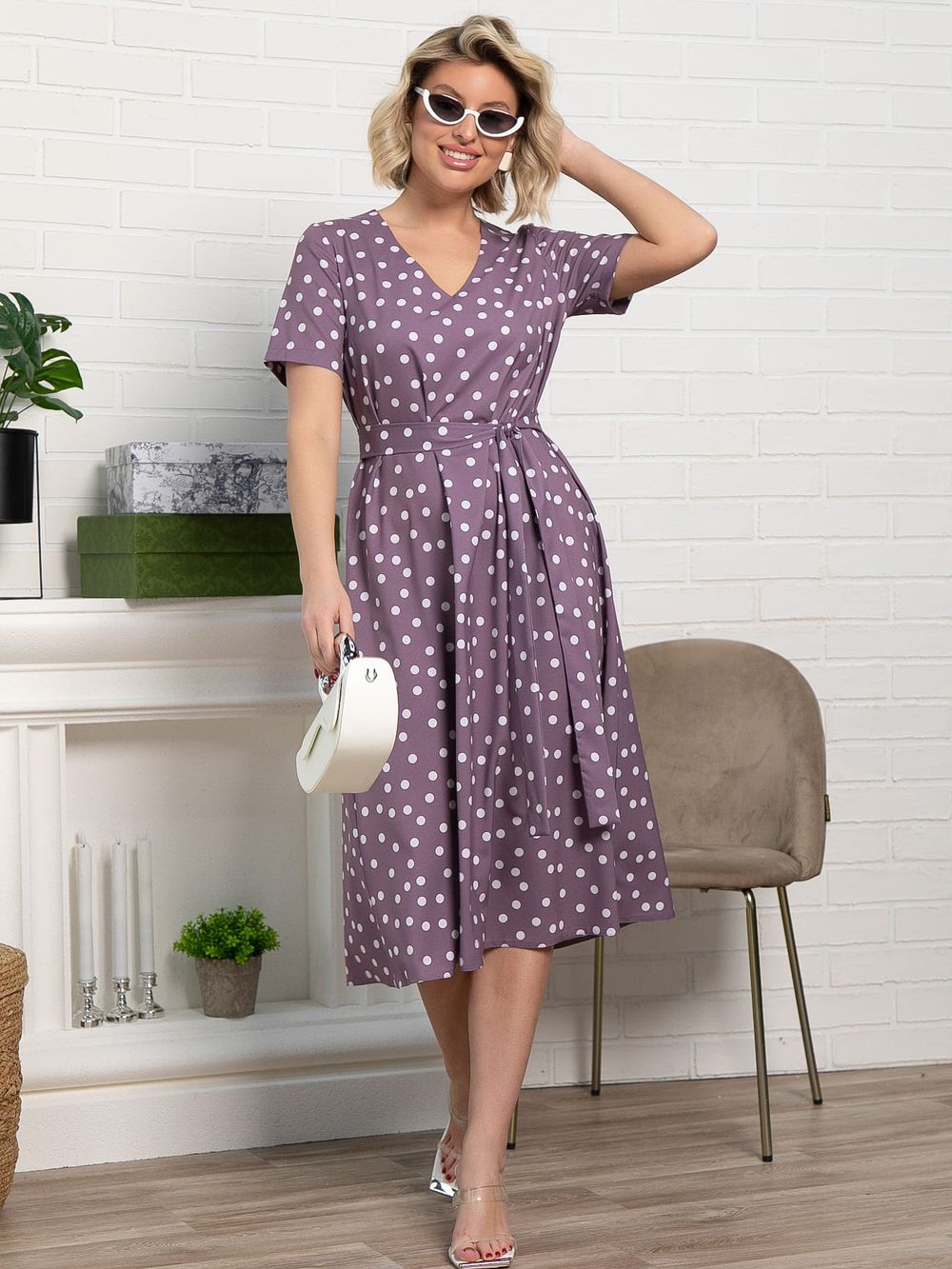 Платье Мое любимое платье (лиловое) П15050-19М LT Collection