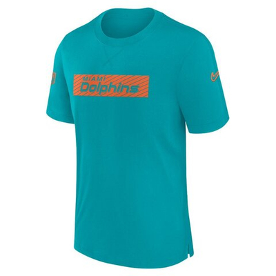 Футболка Miami Dolphins Nike Dri-FIT Player Top Team Issue Tee Turquoise