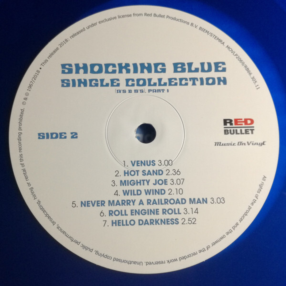 Shocking Blue / Single Collection (A's & B's), Part I (Coloured Vinyl)(2LP)