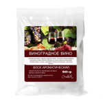 Воск ароматический, ВИНОГРАДНОЕ ВИНО , насыпной в гранулах с фитилем / свеча в гранулах