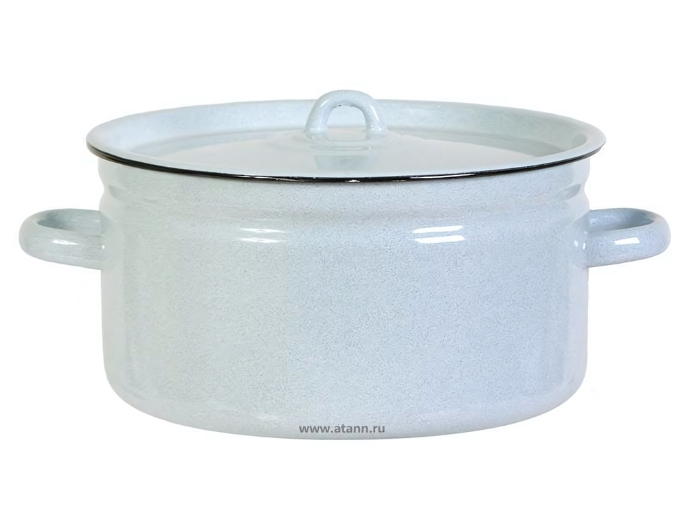 Кастрюля 5,5л цилиндр. без рисунка