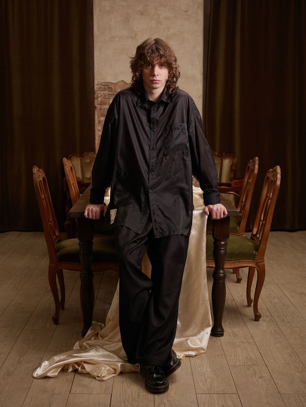 Брюки Sashina Suit черные