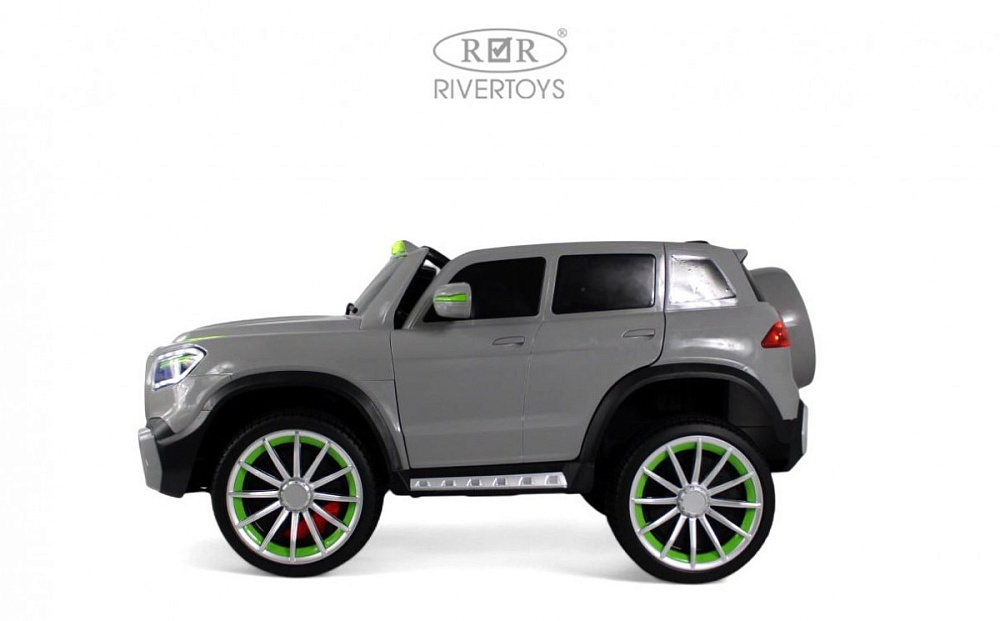 Детский электромобиль RiverToys М007БХ М007БХ-GREY/серый