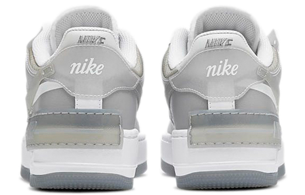Кроссовки Nike Air Force 1 Shadow Particle Grey (Женская размерная сетка)