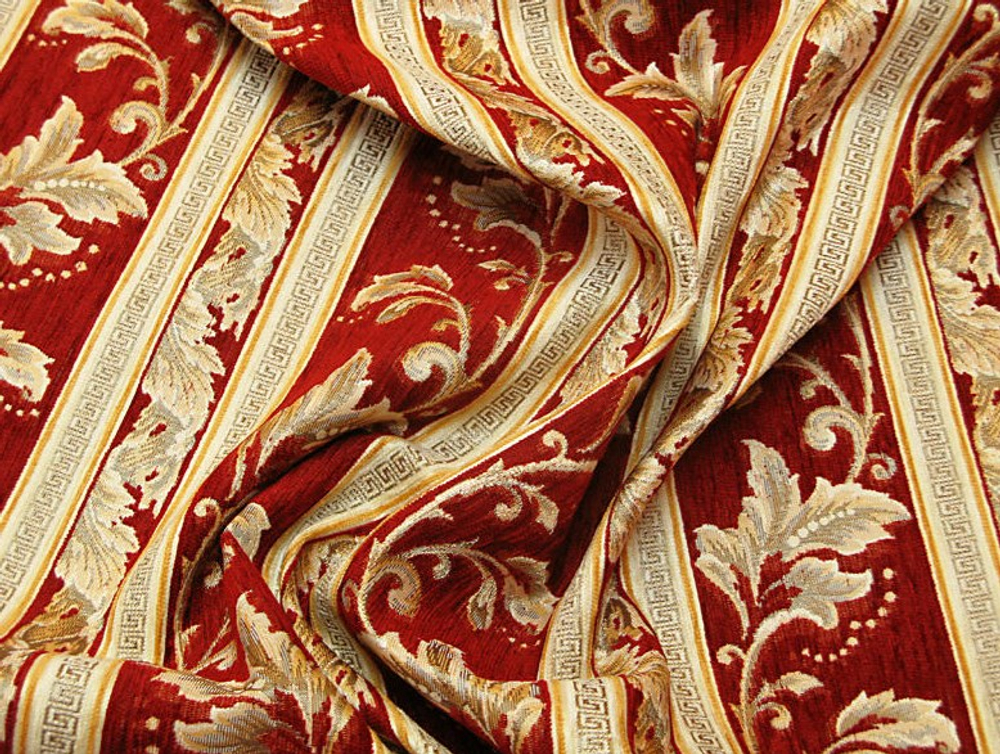 Шенилл Грейс полоса бордо