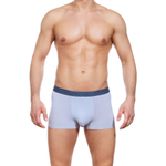 Трусы-боксеры с мягкой эластичной резинкой (Размер: L) (Цвет: голубой)