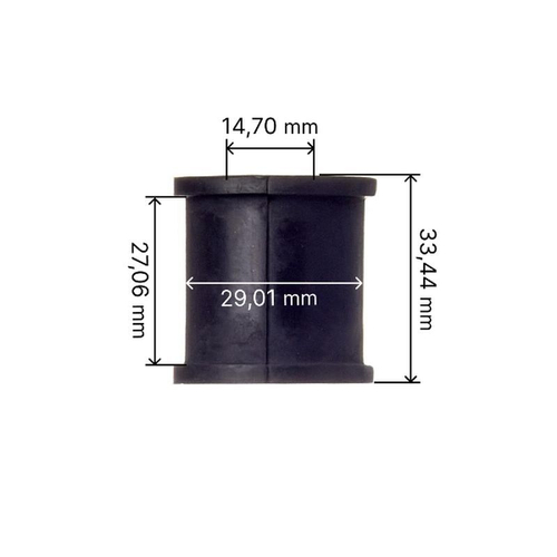 Втулка стабилизатора заднего Avantech ABH4102