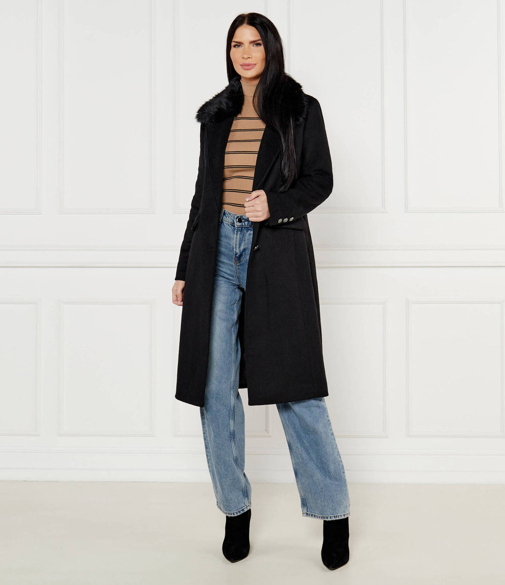 Пальто NANCY GUESS - черный(W4BL32 WGJG2)