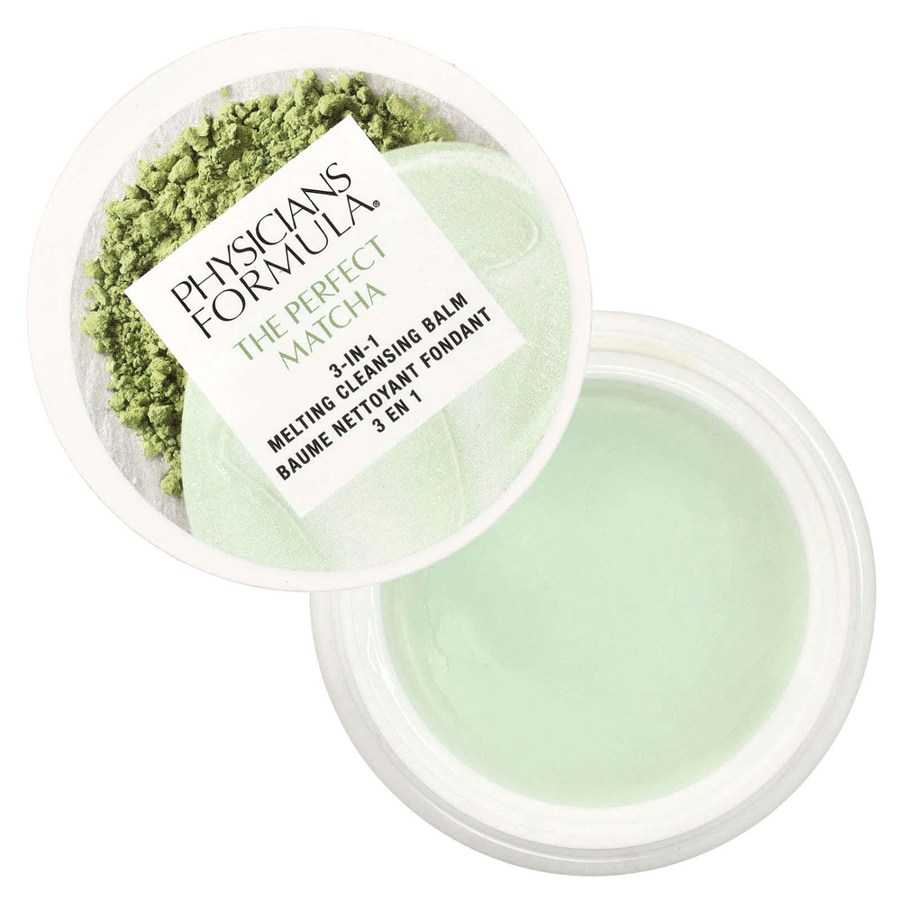 Physicians Formula, тающий очищающий бальзам 3 в 1, «Превосходный матча», 40 г (1,4 унции)