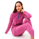Термобелье женское THERMOLINE ZIP ТКАНЬ ФЛИС ЦВЕТ ФИОЛЕТ.ХАНСМАН (-40С)