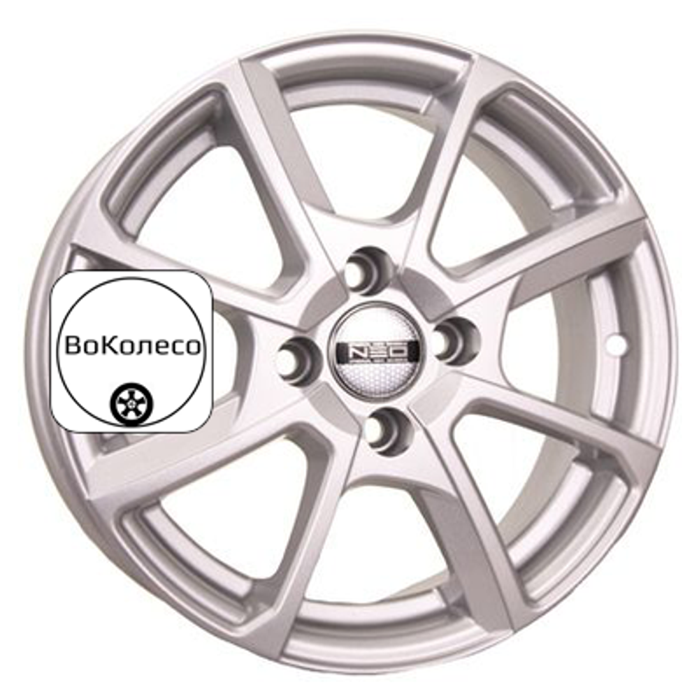 6x15/4x100 ET48 D60,1 538 Silver Neo