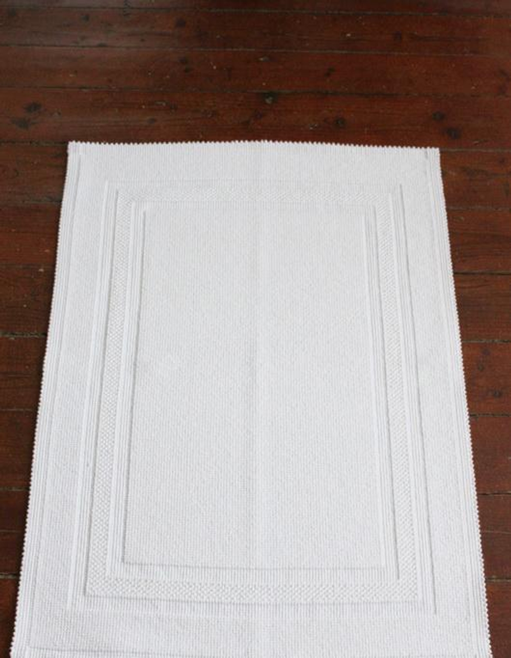 Коврик для ванной 70х120 Luxberry Универсальный белый Португалия