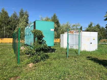 Генератор огорожен