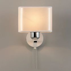 Citilux Тильда CL469415 Бра с абажуром и выключателем Белое