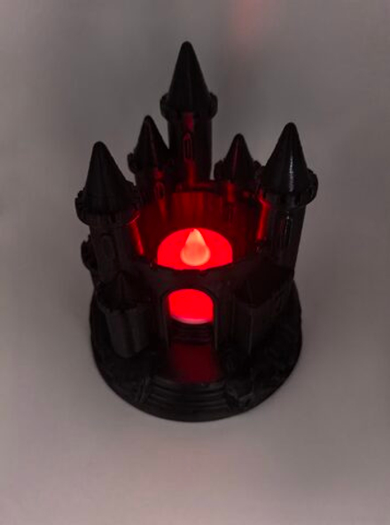 Подсвечник "Замок" 3д печать