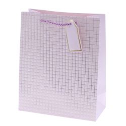 GAEM Пакет подарочный M (бумага 210г/м2, блок 12шт), L26 W12 H32 см, 14в.